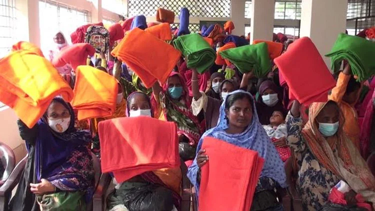শীত মৌসুমে ৫০০ কম্বল বিতরণ সম্পন্ন